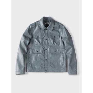 [빠니깔레][본사직영] 버튼업 PU 재킷 M-IPJP04