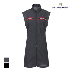 [팜스프링스](팜스프링스) 여성 카라 집업 롱 베스트_SWOL232662