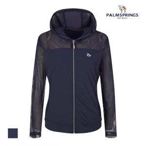 [팜스프링스](팜스프링스) 여성 시스루배색 후드집업_SJJL232674