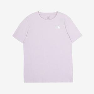 노스페이스키즈반팔티 BQK NT7UQ34U 키즈 리커버리 반팔 A (PASTEL LILAC)