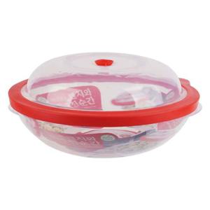 렌지와 마주친순간 렌지 용기 원형 찐핑크 2800ml