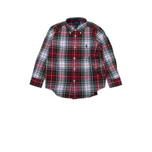 폴로 랄프로렌 키즈 멀티컬러 긴팔 셔츠 323952201 001