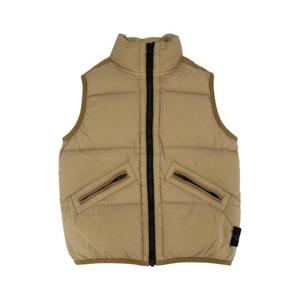 스톤아일랜드 키즈 키즈 베이지 패딩 조끼 G10000328 V0095
