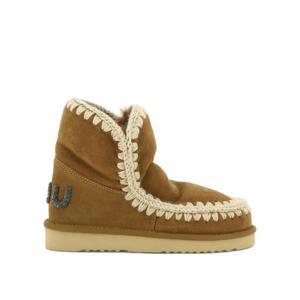 모우 여성 베이지 어그 부츠 MUFW101050ACOG