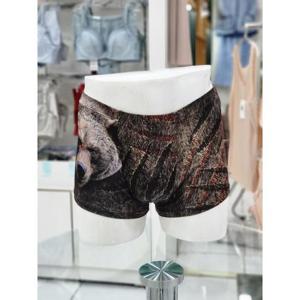 비너스슈 세이브존08 비너스슈 애니멀 곰 원포인트 드로즈 YMP6429T(BR)