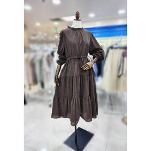 스테파니 세이브존08 캉캉 셔링 골덴 원피스 A23SO3405