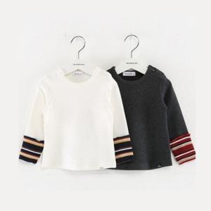 [트윈키즈][트윈키즈] 소매배색후라이스티(M7WB9T03)