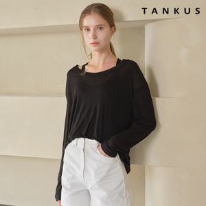 [탱커스]루즈핏 니트 나시 세트 (TX1TS011L0)