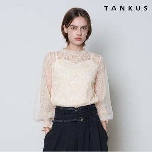 [탱커스]시스루 긴팔 블라우스 (TX3BL019L0)