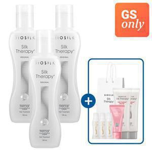 [빠른배송] 실크테라피 오리지널130*3개+모이스춰15ml*3개+로즈힙100*2개+헤어크림30+쇼핑백