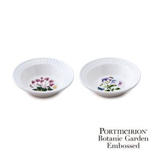 [포트메리온]보타닉가든엠보스드 오트밀 16cm 2p(BK)