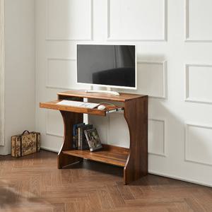 HZ2403 멀바우 원목 입식 컴퓨터책상 800(착불)