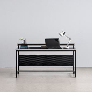 듀크 타공 낮은 선반 책상 1500L