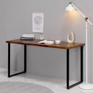 [에보니아 코나 멀바우 철제책상테이블 1500x600