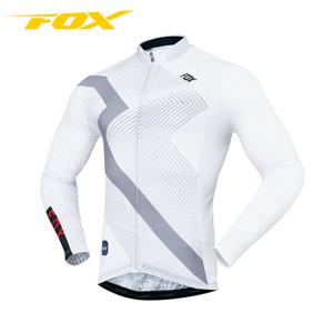 폭스라이더스 자전거의류긴팔져지 G201 화이트 라이딩복