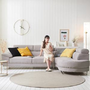 아로미가구 테라 아쿠아텍스 스웨이드 카우치 4인용소파