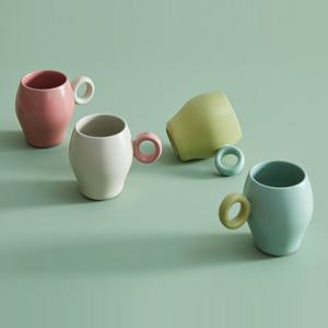 까사무띠 레아 머그 400ml 4colors 2P