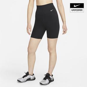 [나이키] 드라이 핏 원 여성 하이웨이스트 7인치 바이커 쇼츠 DV9023-010