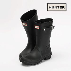 [당일 출고] 헌터 레인부츠 숏 여성 장화 블랙 WFS1000RMA-BLK