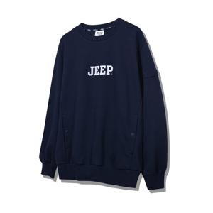 [지프] 테이프 맨투맨 긴팔 티셔츠 JO3TSU806