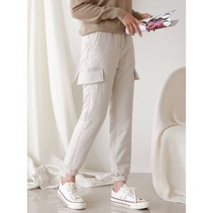 [로로얼로이]골프패딩바지 여성골프조거팬츠 여자골프웨어 겨울