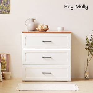 헤이몰리 아뜨랑 800 다용도 주방 3단 서랍장