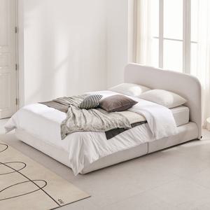 상일리베가구 몽드 패브릭 퀸침대 Q (본넬매트리스)