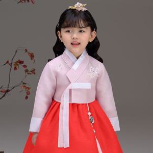 [더예한복]QT842-서아달이 여아한복 아동한복