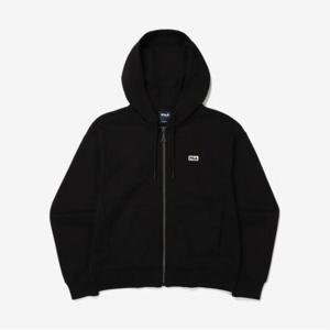 [휠라] 정상* 89,000원 프리미엄 코튼폴리 스몰로고 후드집업(FS2FTG1151F_BLK)