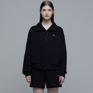 내셔널지오그래픽 N241WFT060 여성 레푸스 카라 집업 자켓 BLACK