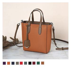 FC17 가죽 미니 크로스백 캐주얼 여성 핸드폰백 보조