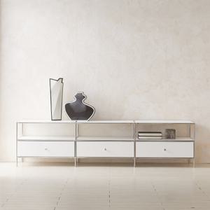 [지베스] 아이 모듈가구 PET 선반 2000 낮은거실장