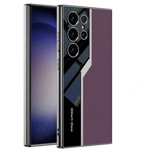 데켄스 갤럭시 S26 S25 S24 S23 울트라 카메라보호 슬림 무선충전 가죽 심플 핸드폰 휴대폰 케이스 M1026