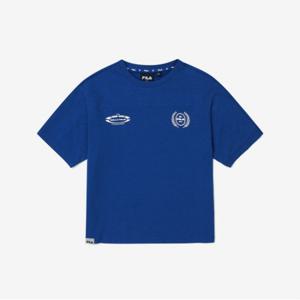 [휠라키즈] 매쉬배색 반팔 티셔츠 (FK2RSG2205M_BUE)