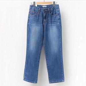 빅사이즈미시옷 빅사이즈 워싱 3079527S 라이트 일자 데님