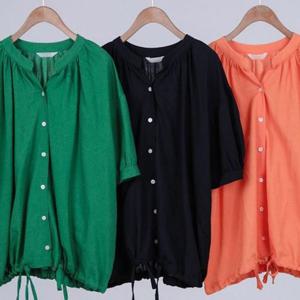 오픈 블라우스 305P406S 차이나 빅사이즈