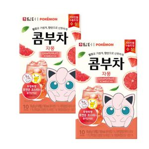 담터 포켓몬 콤부차 자몽 10TX2