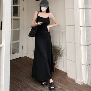 [리빌모아]여자 서스펜더 롱 나시 민소매 원피스 JSW-OPS-SP0000