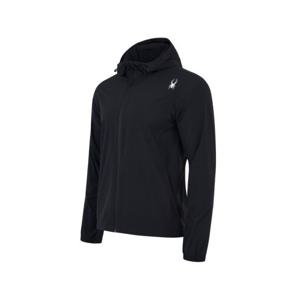 [스파이더] 공용 에센셜 후드 바람막이 자켓 SPIFCNJK121UBLK