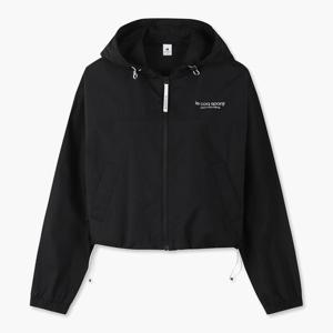 [르꼬끄공식] [70% OFF] 여성 에어리텐션 경량우븐 크롭 자켓 (QP222OJK41)
