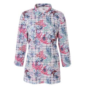 [조순희]칠부소매 단카라 플라워 티셔츠 (JMMT267)