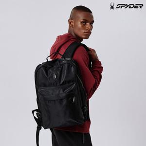 [스파이더] 남성 나일론 데이 백팩 (19L) SPJFBNBP301MBLK