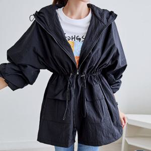 [나크21] (55~120) 스트링 후드 사파리점퍼 DM43-J-01