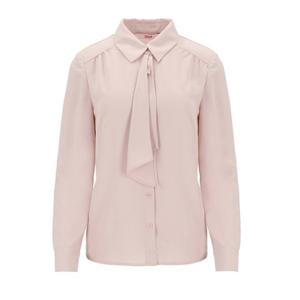 [숲]진주 포인트 타이넥 블라우스 (SA9LS31)