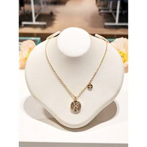 미니골드 14k DIA-랩 2.1매그놀리아레이디얼 컷팅 목걸이 NLKS4196L