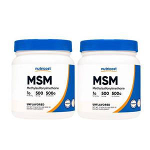 2개X  뉴트리코스트  퓨어  MSM  파우더  500g