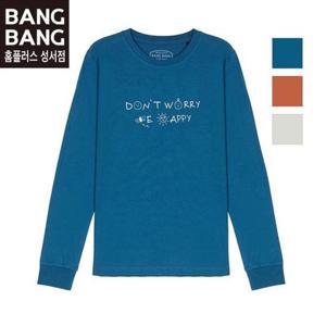 뱅뱅 HC04 여성라운드소매시보리얇은긴팔면티 NTK703