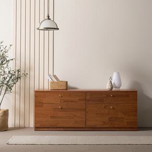 나무뜰 진저 원목 1500 높은 거실장 FMF203C (착불)