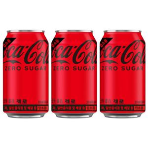 코카콜라 제로 업소용 355ml x 12캔 제로슈가 탄산음료
