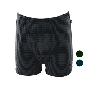 신축성 좋은 면 모달 스판 스트라이프 남자 롱 드로즈 팬티 WMP2405F